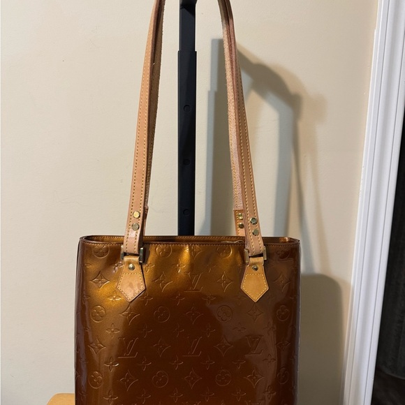 Louis Vuitton Bronze Vernis Houston Tote - Picture 1 of 16